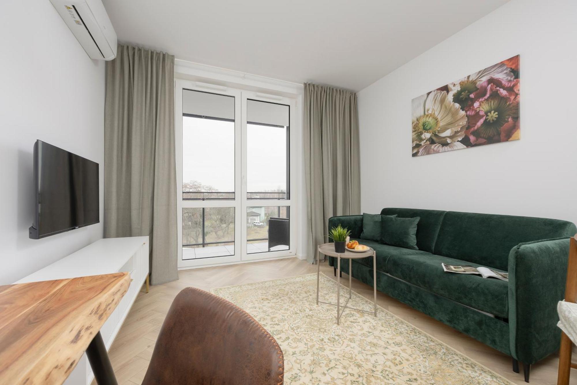 Modern Apartment With Balcony Near Aleje Jerozolimskie By Noclegi Renters Varsó Kültér fotó