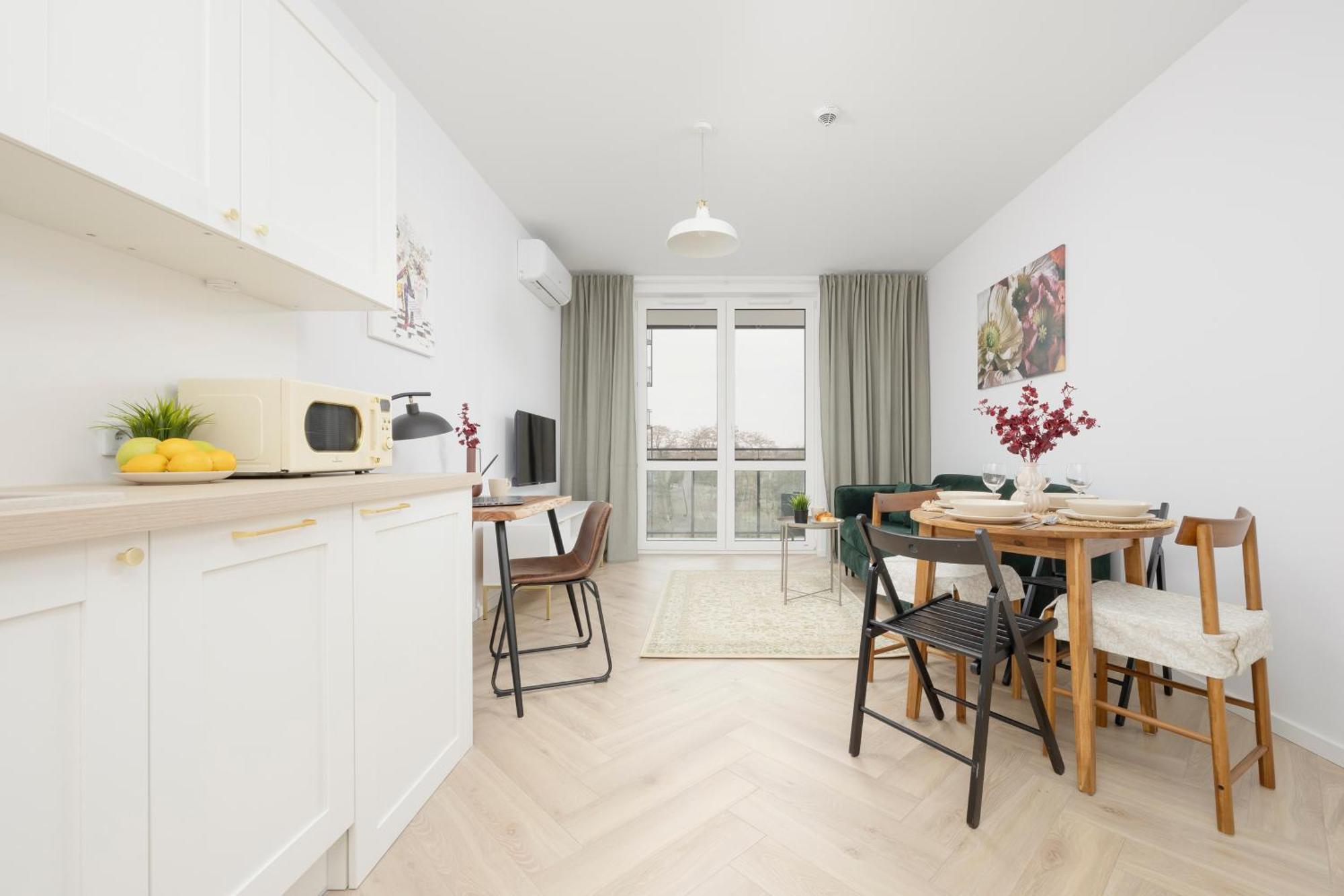 Modern Apartment With Balcony Near Aleje Jerozolimskie By Noclegi Renters Varsó Kültér fotó