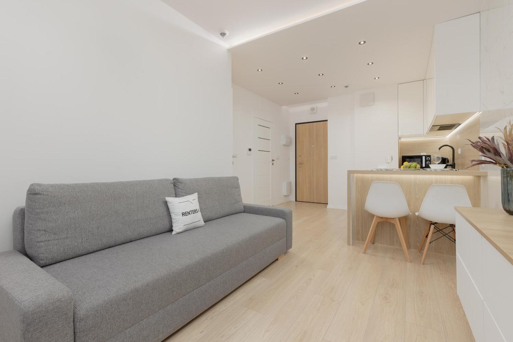 Modern Apartment With Balcony Near Aleje Jerozolimskie By Noclegi Renters Varsó Kültér fotó