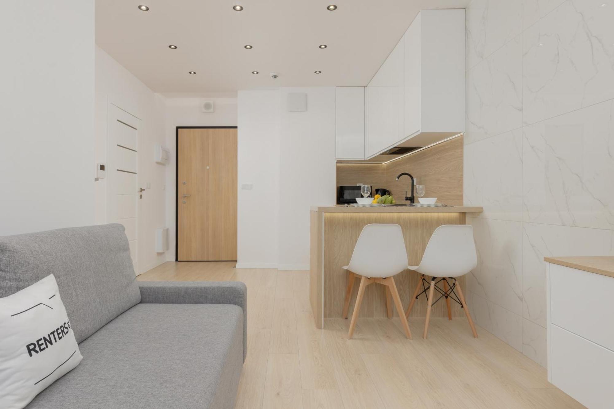 Modern Apartment With Balcony Near Aleje Jerozolimskie By Noclegi Renters Varsó Kültér fotó